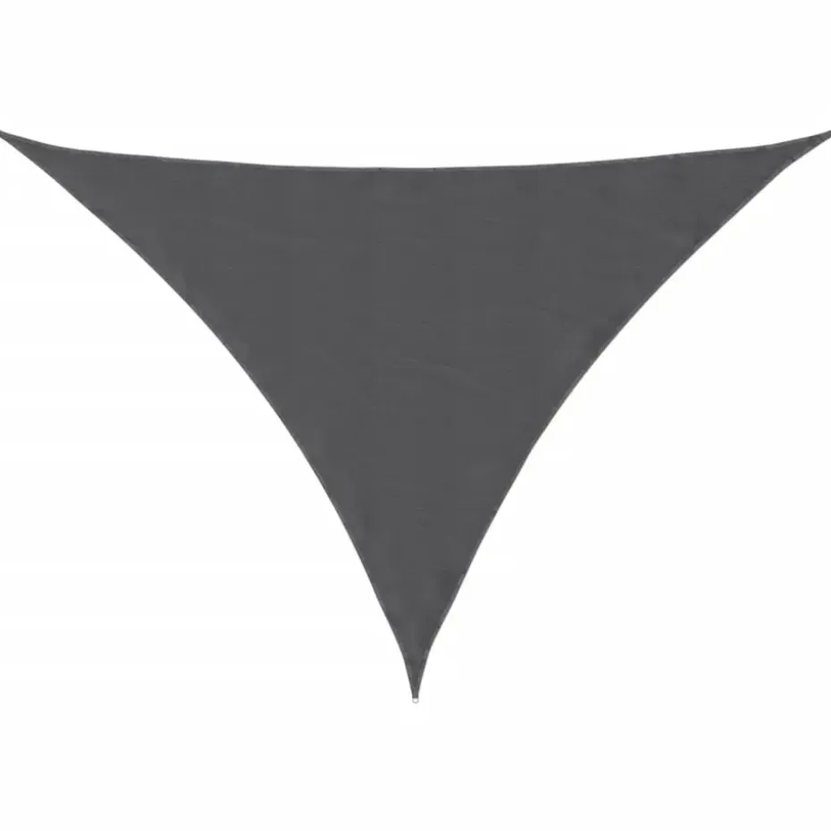 vidaXL - Zonnezeil - Antraciet - 3.5 x 3.5 x 4.9 m
