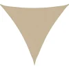 vidaXL - Zonnezeil - Beige - 3.6 x 3.6 x 3.6 m