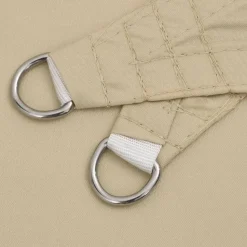 vidaXL - Zonnezeil - Beige - 3.6 x 3.6 m