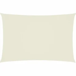 vidaXL - Zonnezeil - Crème - 2 x 4 m