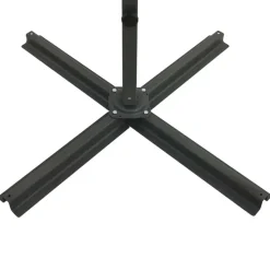 vidaXL - Zweefparasol - Zwart - 250 cm