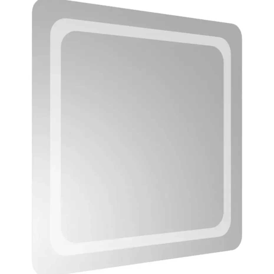 vidaXL Badkamerspiegel LED 60x60 cm
