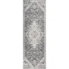 vidaXL Buitenkleed platgeweven 80x250 cm lichtgrijs