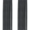 vidaXL Gordijnen - Verduisterend - Lichtgrijs - 140x245 cm - Fluweel - 2 Stuks