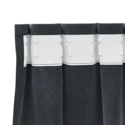 vidaXL Gordijnen - Verduisterend - Lichtgrijs - 140x175 cm - Fluweel - 2 Stuks