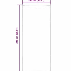 vidaXL Gordijnen - Verduisterend - 140x245 cm - Donkergroen - Fluweel - 2 Stuks