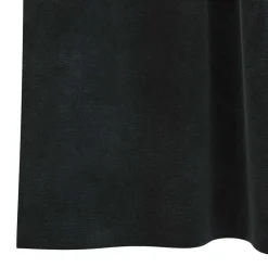 vidaXL Gordijnen met lussen - Verduisterend - Zwart Fluweel - 140x175 cm - 2 St.
