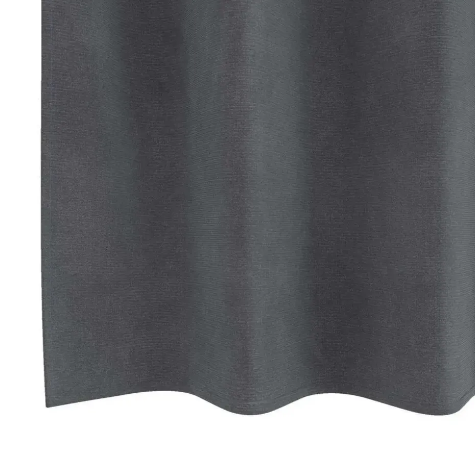 vidaXL Gordijnen met ringen - Lichtgrijs - 140x225 cm - Fluweel - 2 Stuks