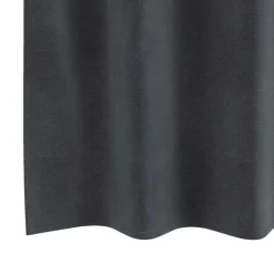 vidaXL Gordijnen met ringen - Lichtgrijs - 140x225 cm - Fluweel - 2 Stuks