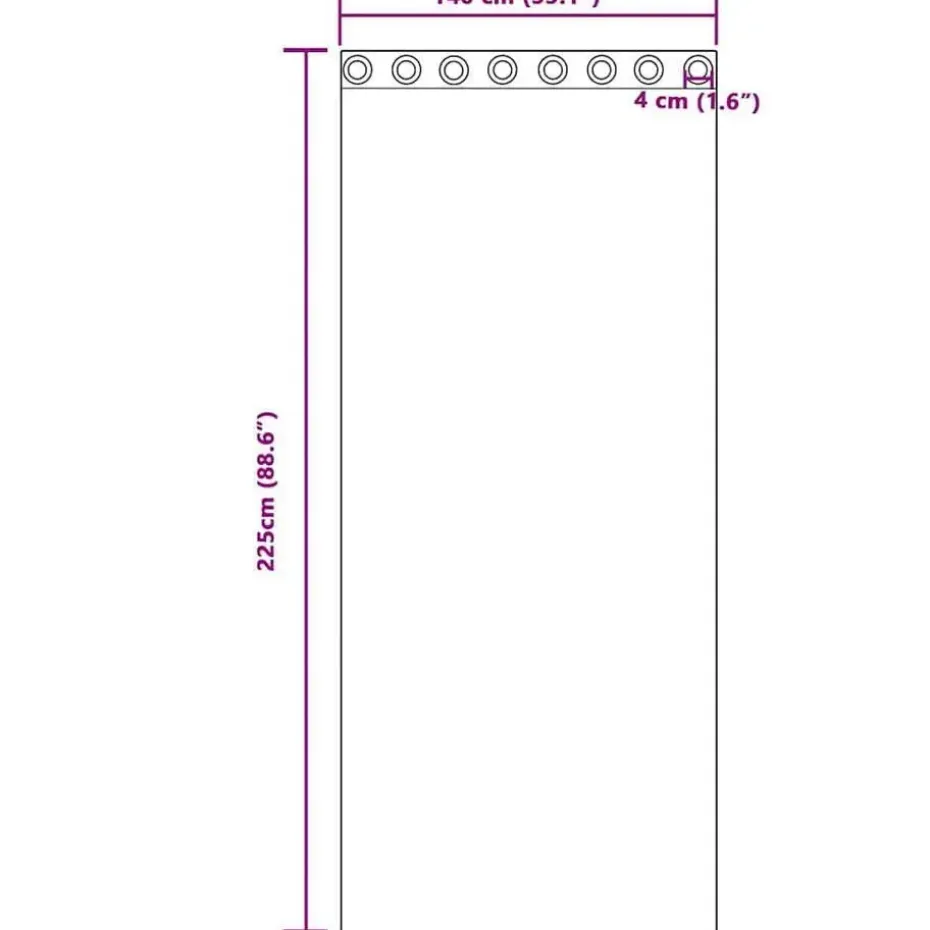 vidaXL Gordijnen met ringen - Donkergrijs - 140x225 cm - Fluweel - 2 Stuks