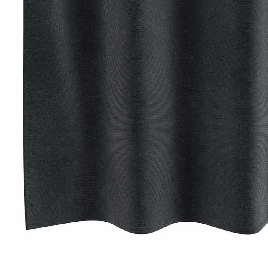 vidaXL Gordijnen met ringen - Donkergrijs - 140x225 cm - Fluweel - 2 Stuks