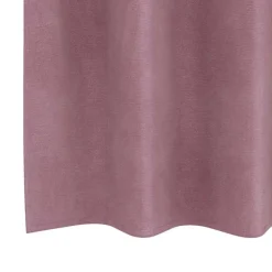 vidaXL Gordijnen met ringen - Donkerroze - 140x245 cm - Fluweel - 2 Stuks