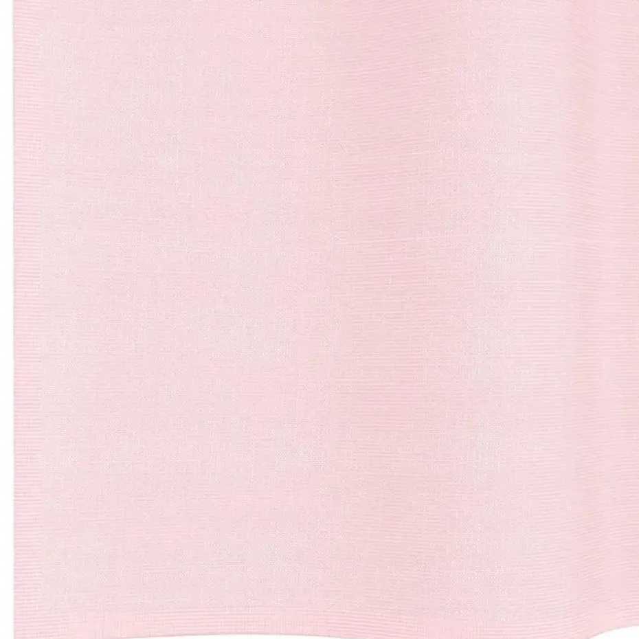 vidaXL Gordijnen van voile met lussen - Lichtroze - 140x260 cm - Stof - 2 Stuks