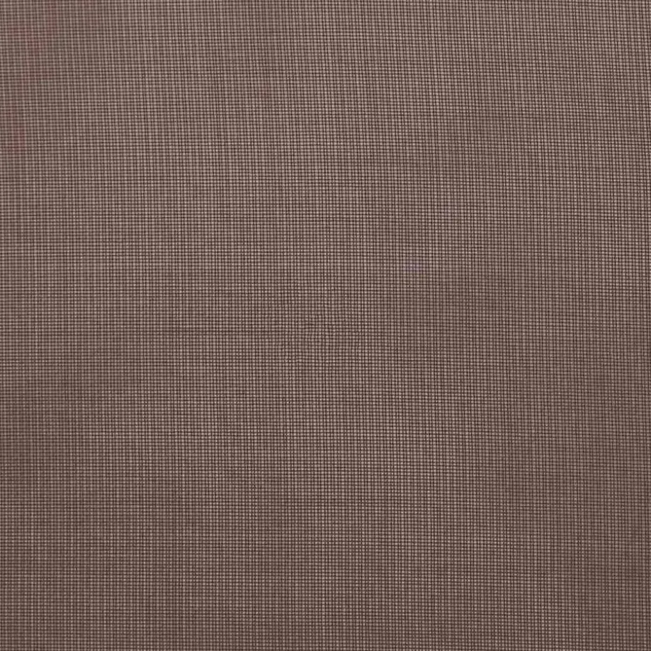 vidaXL Gordijnen van voile met roedezakken - Bruin - 140x260 cm - Stof - 2 Stuks