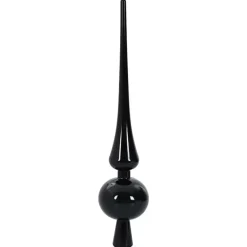 vidaXL Kerstballen set met 300 LED - 120x - Ø3/4/6 cm - Zwart - Kunststof - Mix