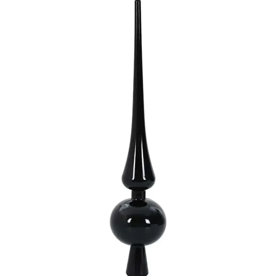 vidaXL Kerstballen set met 300 LED - 120x - Ø3/4/6 cm - Zwart - Kunststof - Mix