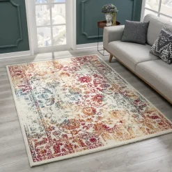 Vintage Van Gogh Vloerkleed Multi Laagpolig - 140x200 CM