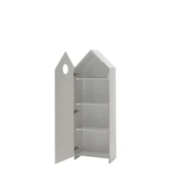 Vipack kledingkast Casimi 1 deurs - wit - 171,5x57,6x37 cm