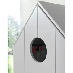 Vipack kledingkast Casimi 1 deurs - roze - 171,5x57,6x37 cm