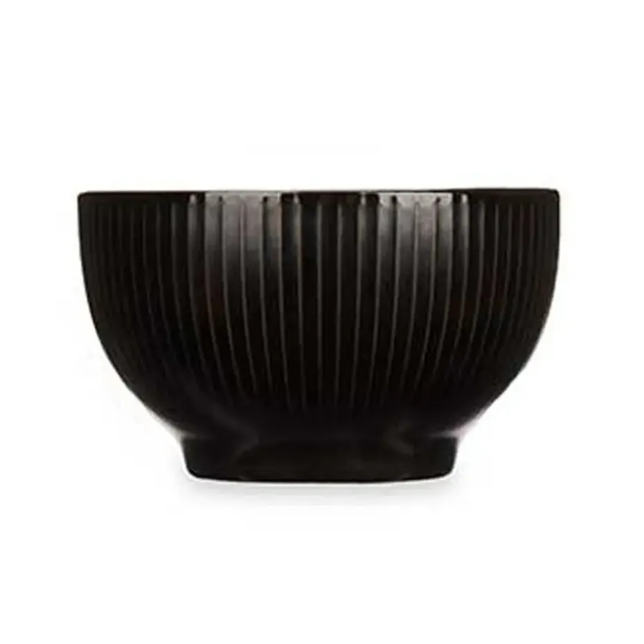 Vivalto schaaltjes/kommetjes - porselein - zwart - D14 cm