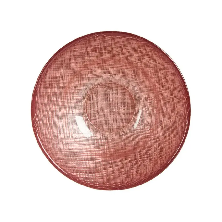 Vivalto schaaltjes/kommetjes - Murano - glas - roze - D15 cm