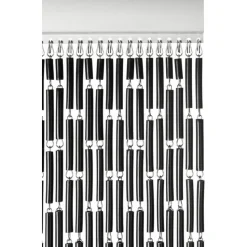 Vliegengordijn Tube Zwart 90 x 210 cm