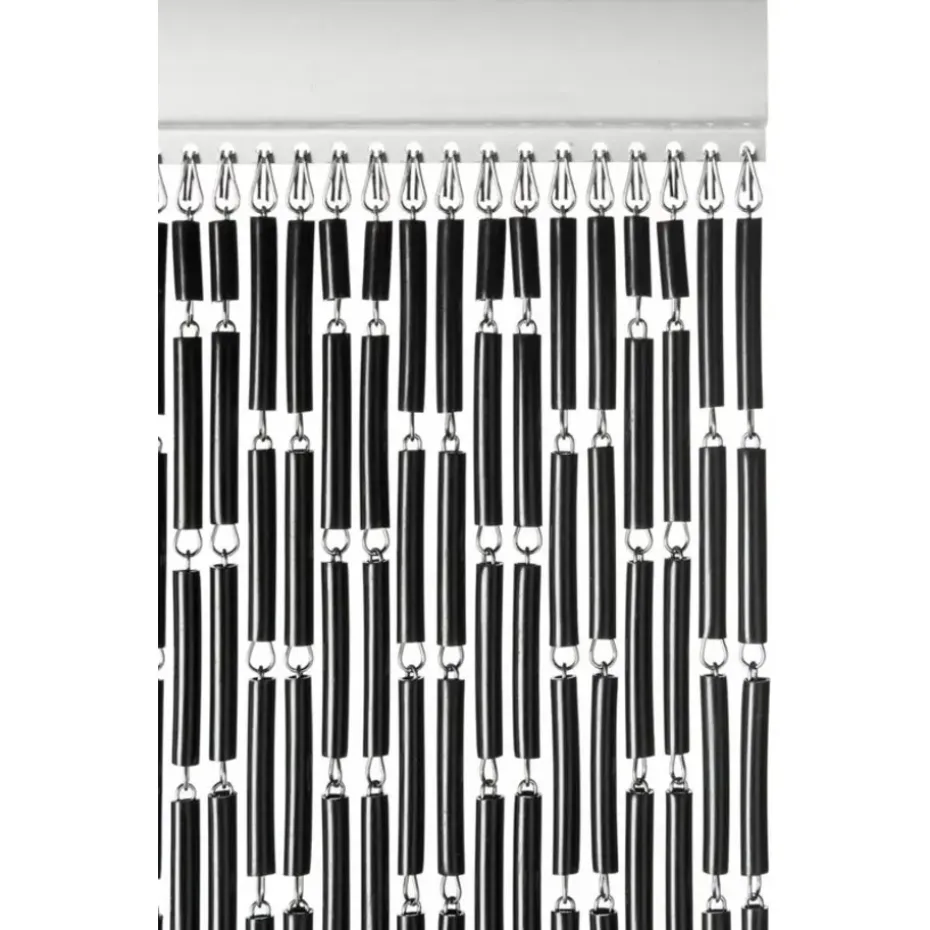 Vliegengordijn Tube Zwart 90 x 210 cm