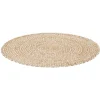 Vloerkleed Madras - naturel - Ø100 cm