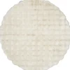 Vloerkleed Oos - crème - Ø120 cm