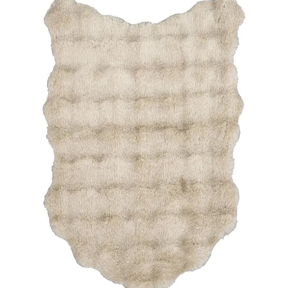 Vloerkleed Polar - taupe - 60x90 cm