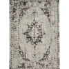 Vloerkleed Urali - lichtgrijs/antraciet - 200x290 cm