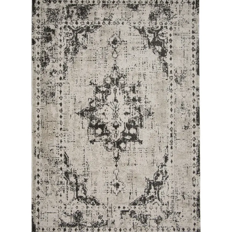 Vloerkleed Urali - lichtgrijs/antraciet - 200x290 cm