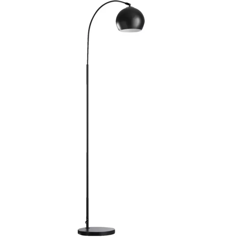 Vloerlamp Dina - zwart - 148 x 24 cm
