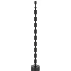 Vloerlamp Gitaya - Zwart - Ø18cm