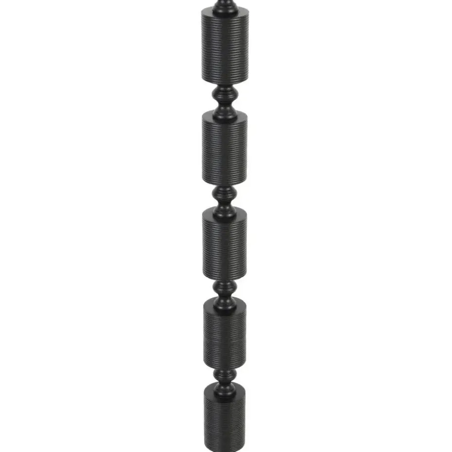 Vloerlamp Gitaya - Zwart - Ø18cm