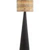 Vloerlamp Rita E27 - naturelkleur - 115xØ36 cm