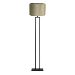 Vloerlamp Shiva/Gemstone - Zwart/Brons - Ø40x170cm