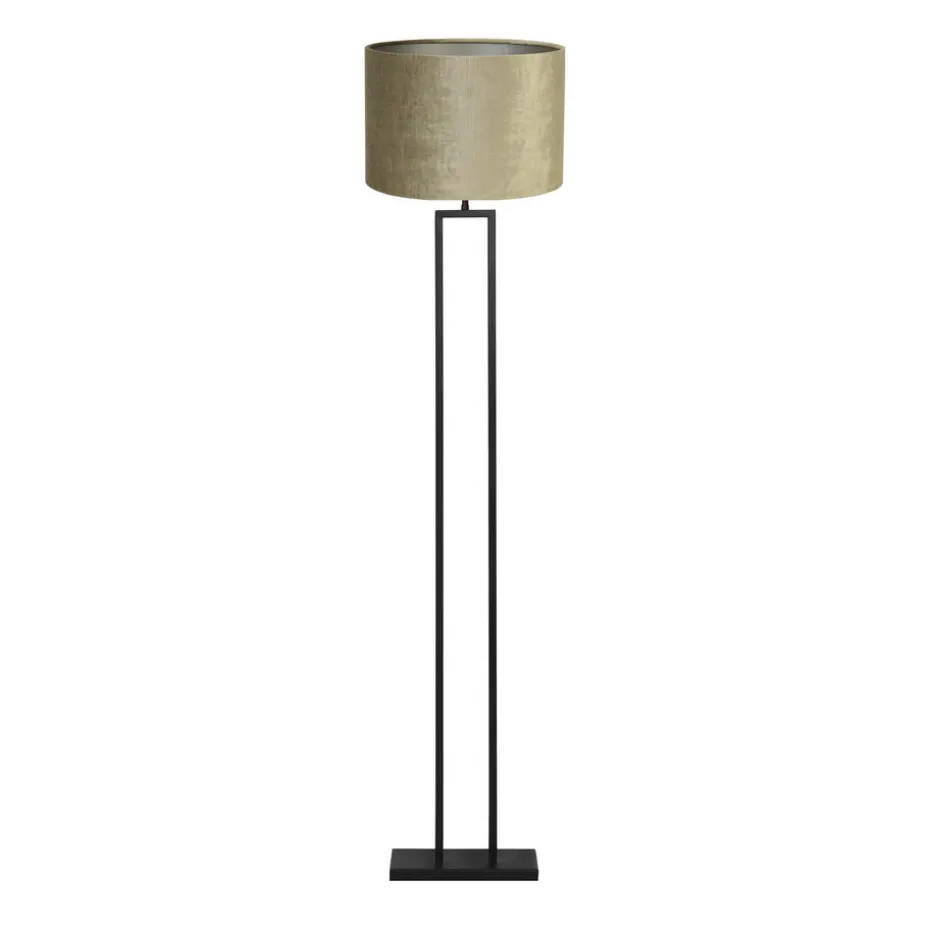 Vloerlamp Shiva/Gemstone - Zwart/Brons - Ø40x170cm