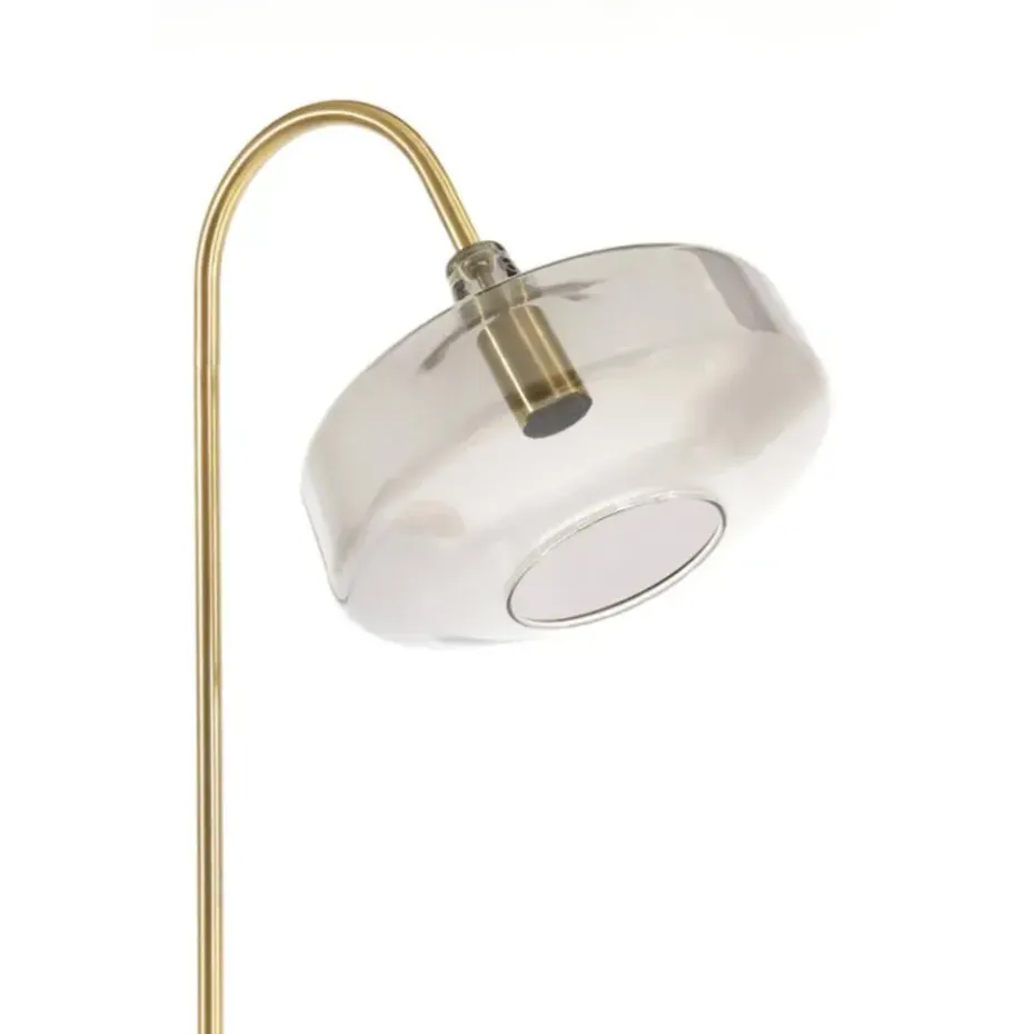 Vloerlamp Solna - Antiek Brons - 45x29,5x160cm