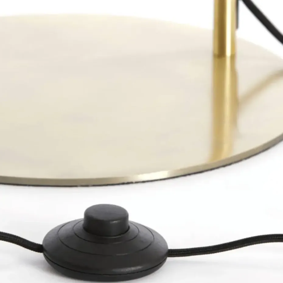 Vloerlamp Solna - Antiek Brons - 45x29,5x160cm
