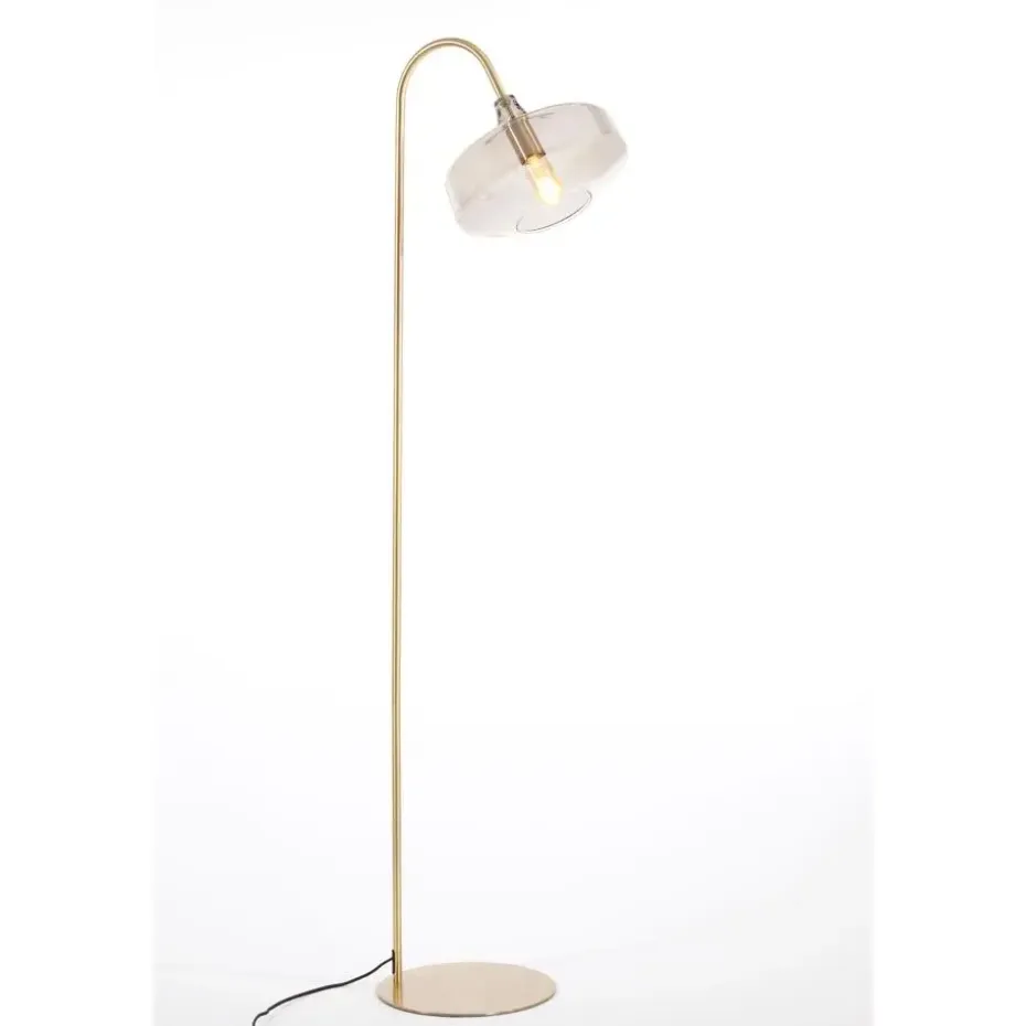 Vloerlamp Solna - Antiek Brons - 45x29,5x160cm