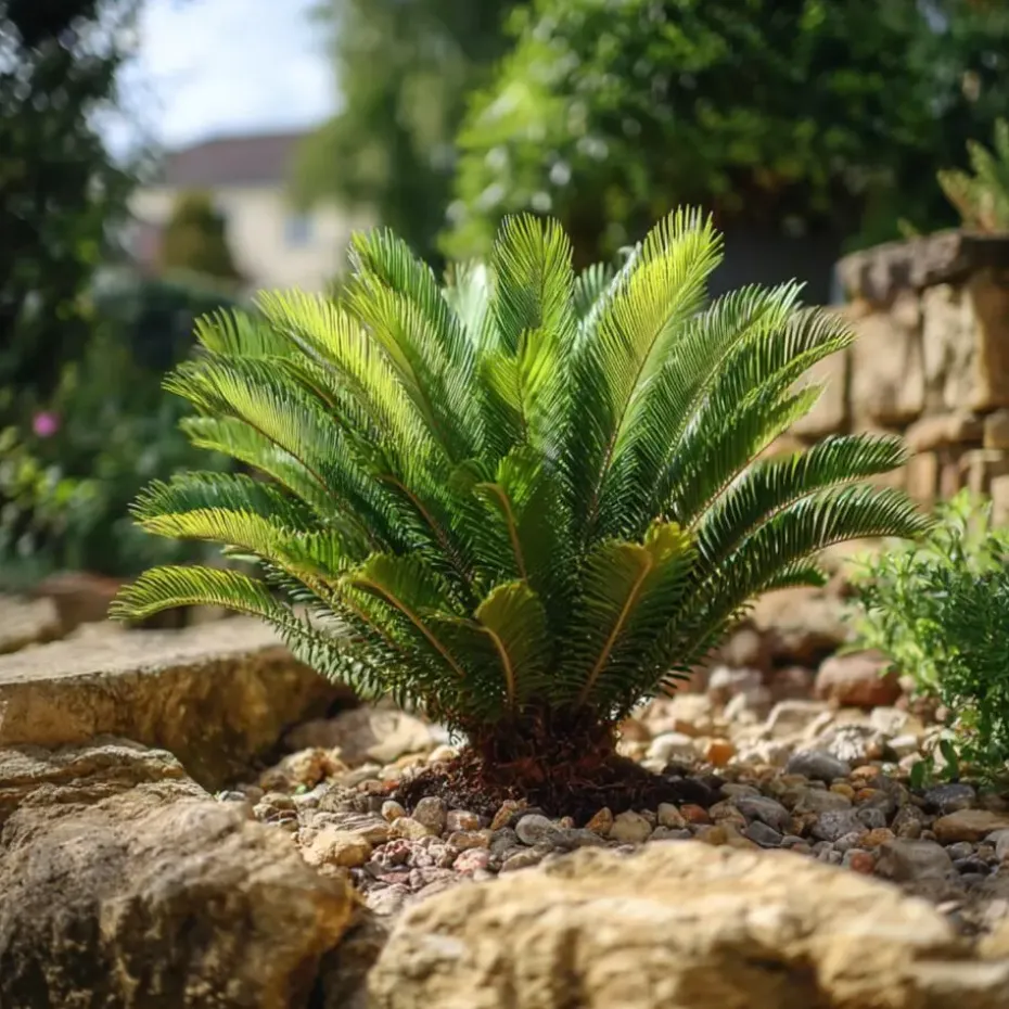 Vredespalm - Cycas revoluta - Hoogte 45-60cm - ⌀15cm