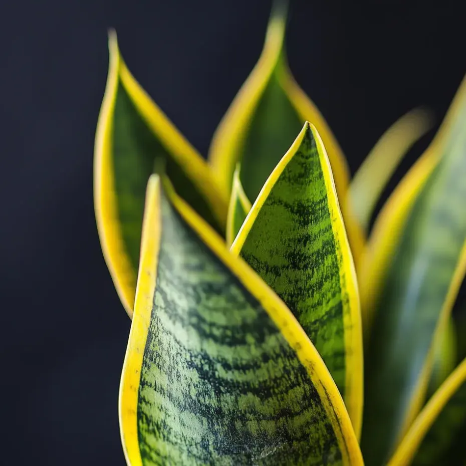 Vrouwentong - Set van 2 - Sansevieria 'Futura Superba' - Hoogte 35-40cm - ⌀12cm