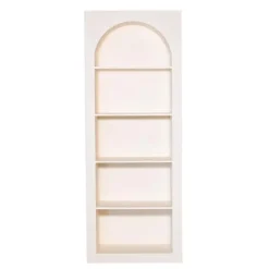Wandkast Beige - 5-Vakken - 80x38x210cm - Fien