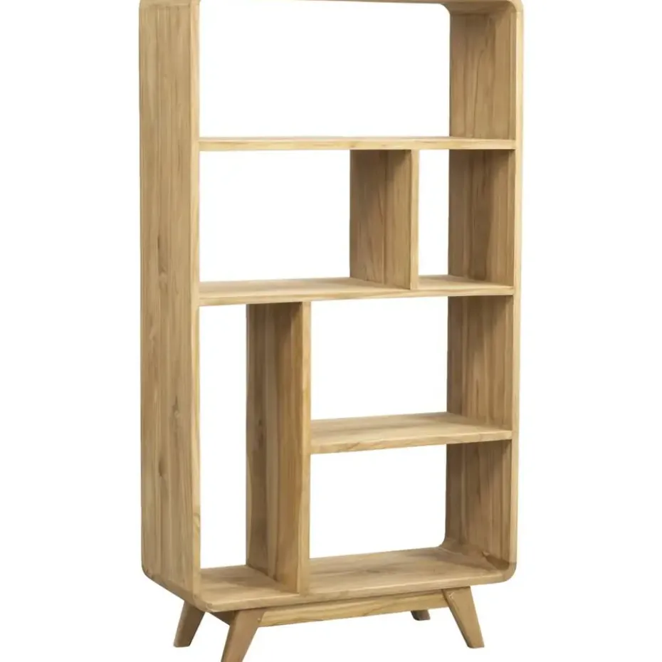 Wandkast Bulan - naturel - 80x33x150 cm