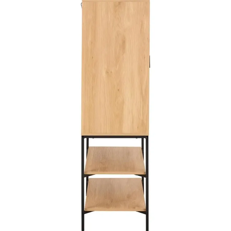 Wandkast Naturel Eikenlook - 80x40x140cm - Juna