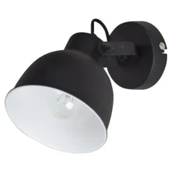 Wandlamp Industrial Large Ø14cm Vintage black