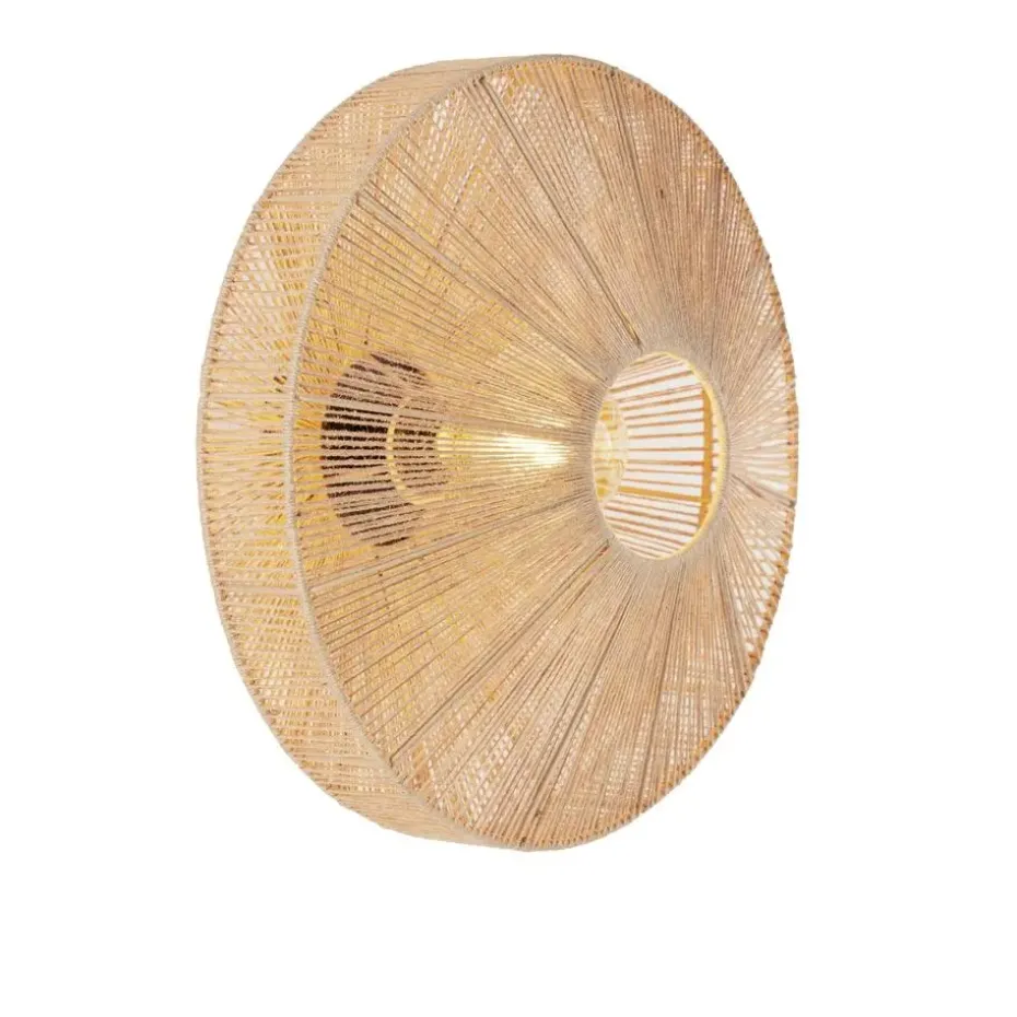 Wandlamp Lyra - Bruin - Ø43cm