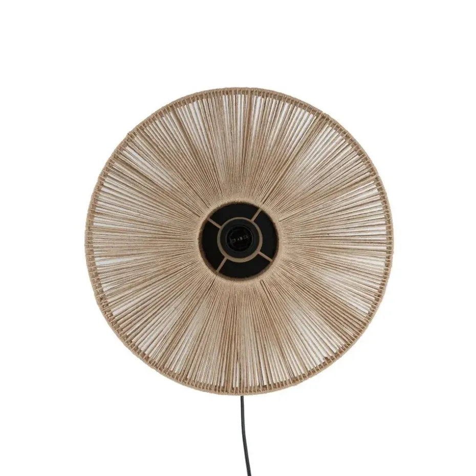 Wandlamp Lyra - Bruin - Ø43cm