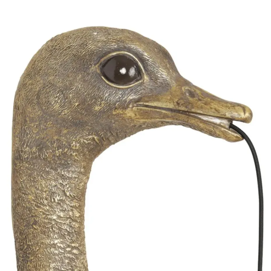 Wandlamp Ostrich - Brons - 25x19x72cm